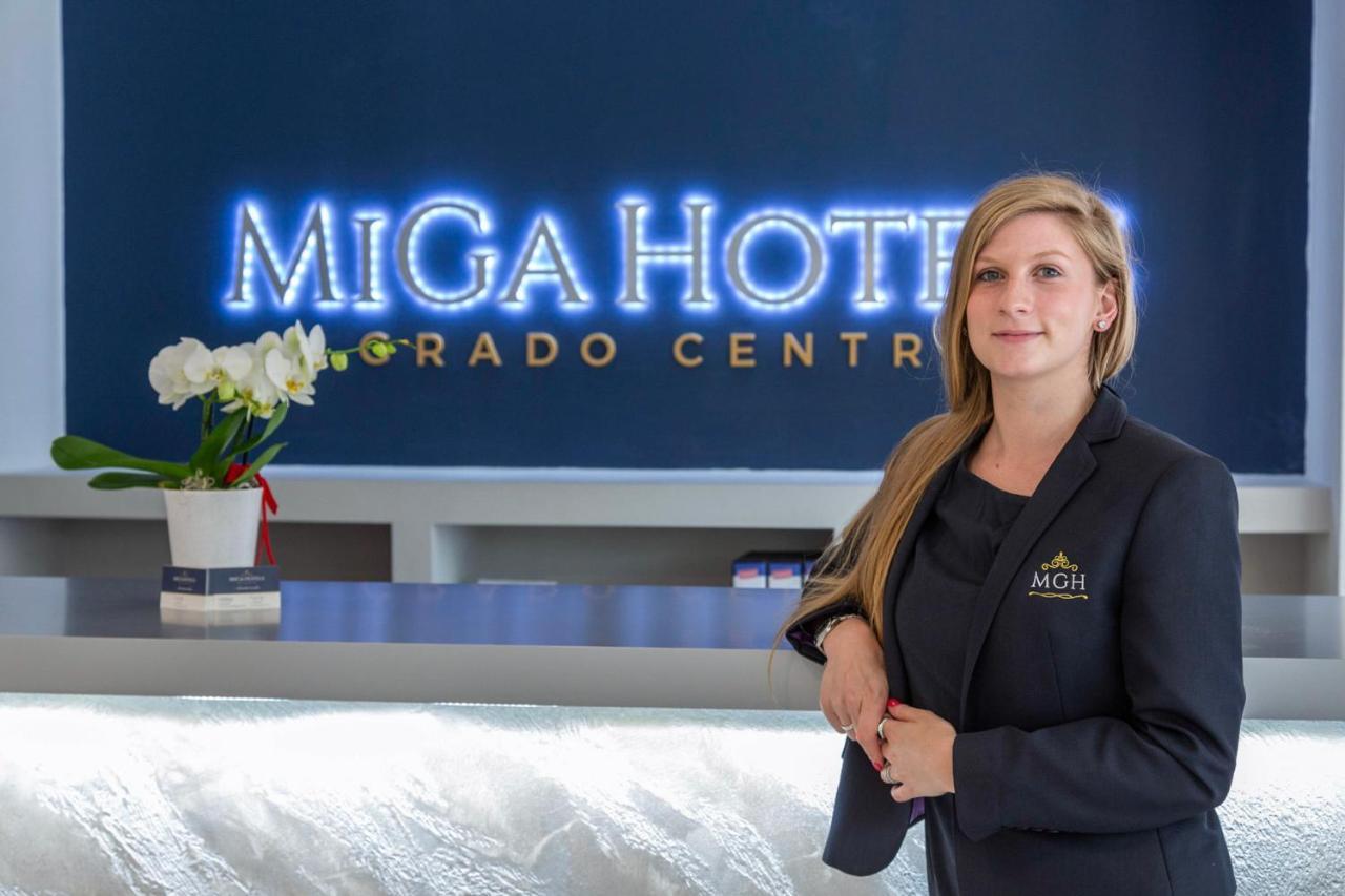 Miga Hotel Grado Centro Exterior foto